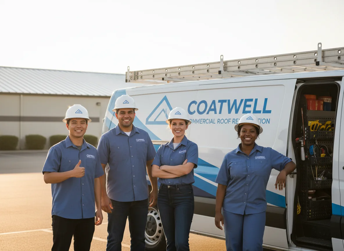 Commercial roof coating company in Monroe, IA